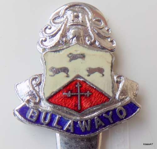 Bulawayo - Crested Spoon - Chrome plate