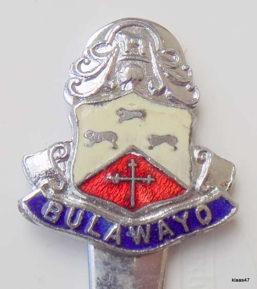Bulawayo - Crested Spoon - Chrome plate