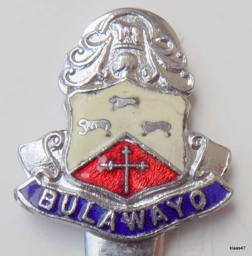 Bulawayo - Crested Spoon - Chrome plate