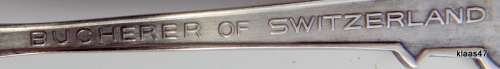 Rolex Souvenir Teaspoon - Geneve - Bucherer of Switzerland - CB (Stainless Steel) No.3