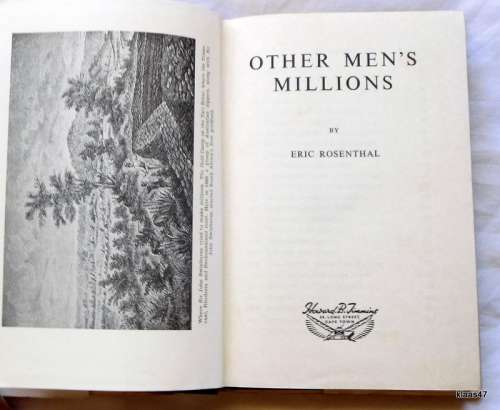 Other Men`s Millions - Eric Rosenthal - Hardcover