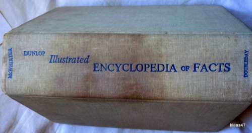 Dunlop Illustrated Encyclopedia of Facts - Norris and Ross McWhirter - Hardcover - 1970 Revised ed.