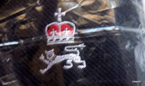 Coat of arms of the Cape Colony and Crown emblem - Neck tie - Comme Soie by Cravateur