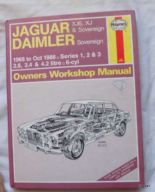 Haynes - Jaguar Daimler - Owners Workshop Manual - Hardcover