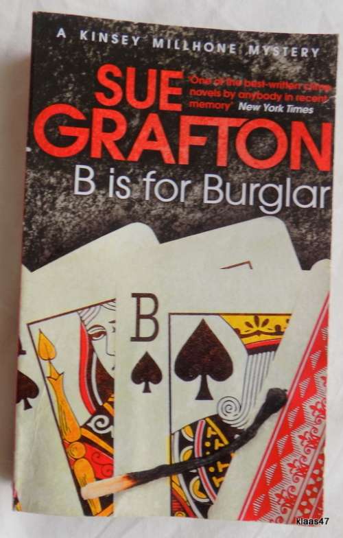 B is for Burglar - Sue Grafton - Paperback (A Kinsey Millhone Mystery)