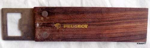 Wooden Handle Citroen and Peugot Bottle Opener