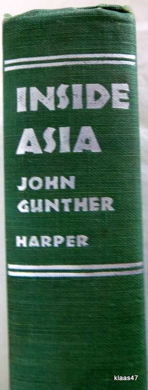Inside Asia - John Gunther - Hardcover