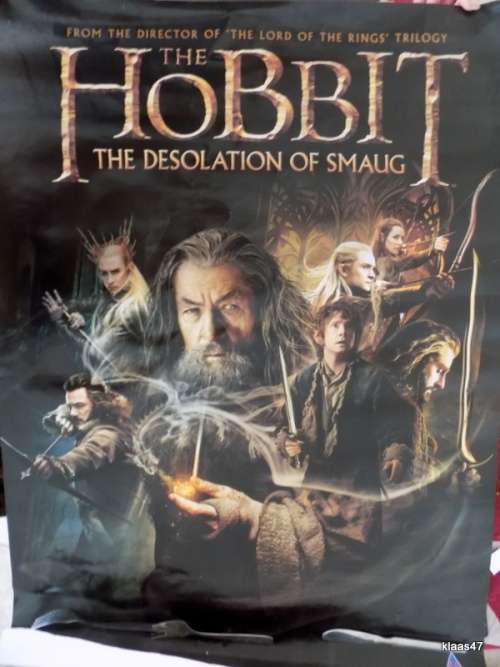 Large Hobbit Poster - The Desolation of Smaug