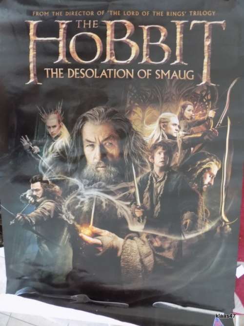 Large Hobbit Poster - The Desolation of Smaug