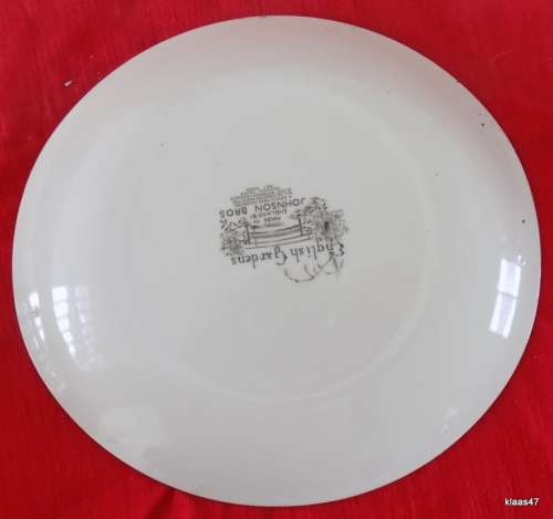 English Gardens - Johnson Bros - 24cm Fish plate