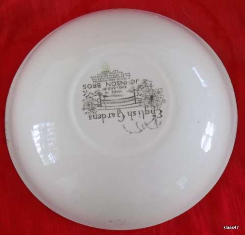 English Gardens - Johnson Bros - 18.5cm - Soup / Cereal Bowl