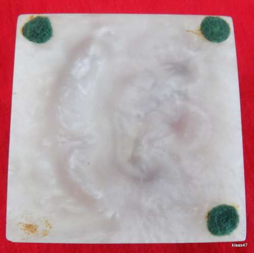 Resin Paper weight with Dried flower arrangement