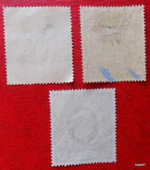 GB - King George VI - 2/6, 5s, 10/- - High value 10/- ** Note some RUST**