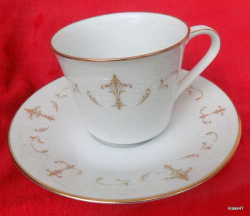 Vintage Noritake - Courtney - Japan - Demitasse Cup and Saucer - 100ml