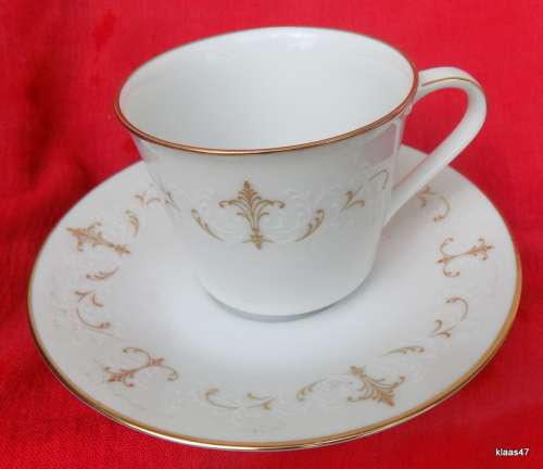 Vintage Noritake - Courtney - Japan - Demitasse Cup and Saucer - 100ml