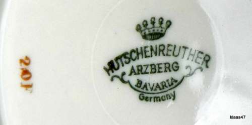 Hutschenreuther - Arzberg - White Soup/Cereal Bowl with Gold Trim - 22cm Diameter