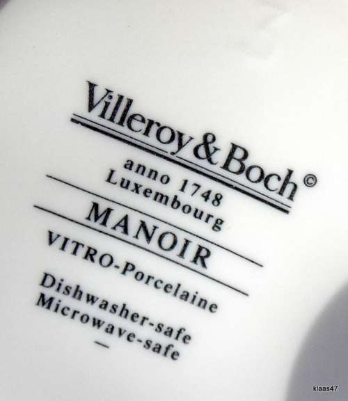 Villeroy and Boch -Manoir - Coffee Pot - (VitroPorcelain, Luxembourg) - 1.25L