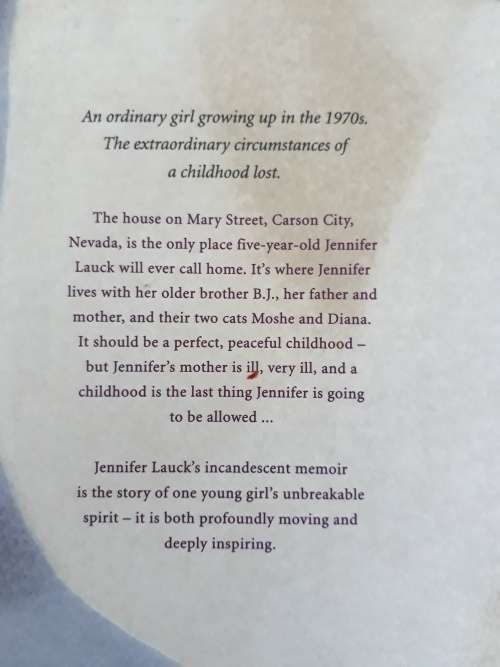 Blackbird (A Childhood Lost) - Jennifer Lauck (Paperback)