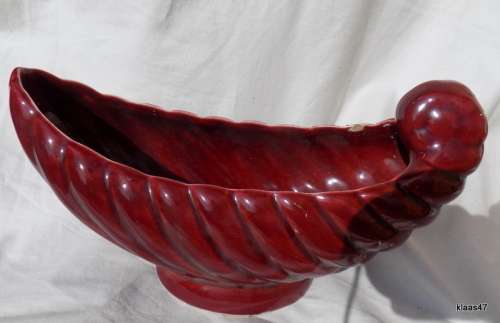 Drostdy Ware Burgundy Long Vase