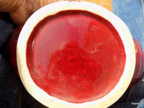 Drostdy Ware Burgundy Long Vase