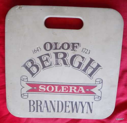 Olaf Bergh Brandewyn - High Density Foam Stadium Cushion -