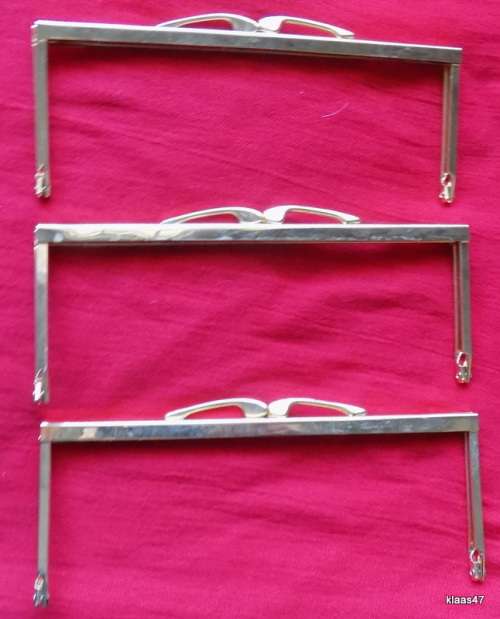 Clasp for handbag or purse - 16cm long - there are 5 in this lot.