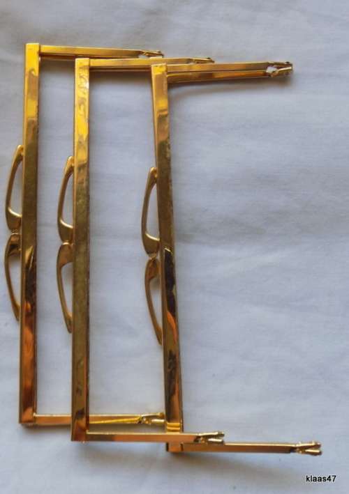Clasp for handbag or purse - 16cm long - there are 5 in this lot.