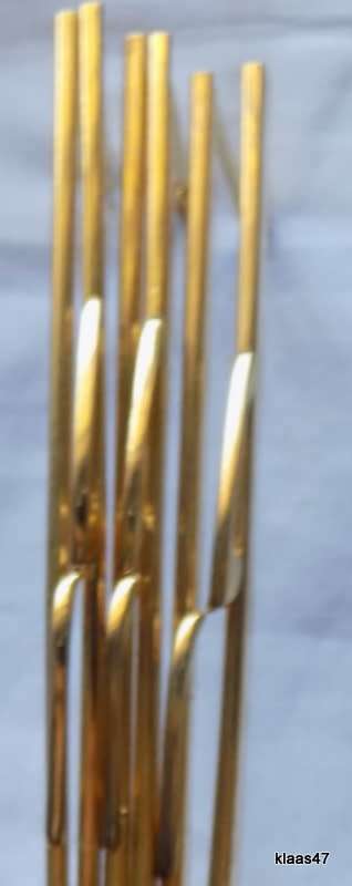 Clasp for handbag or purse - 16cm long - there are 5 in this lot.