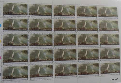 RSA - 1980 - National Gallery Cape Town - 5c Sheet of 25 stamps