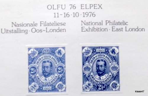 RSA - OLFU 76 ELPEX - Philatelic Exhibition - Souvenir Sheet - Unused