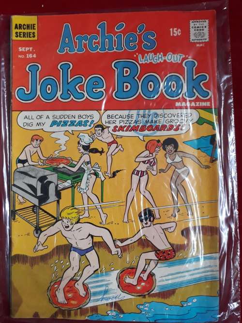 Archie`s `Laugh-Out` Joke Book - 1971 - Archie Series No. 164