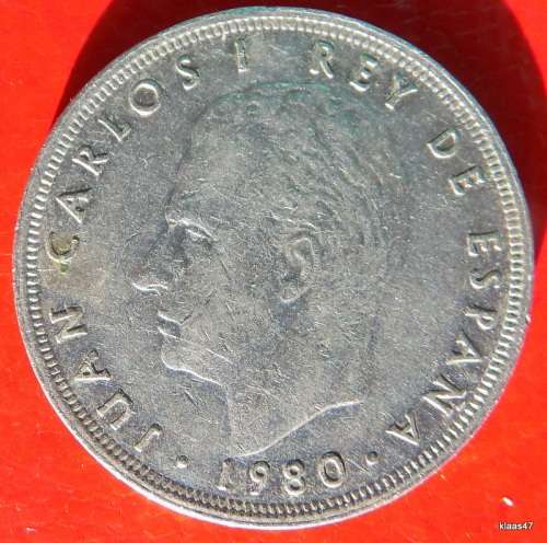 Spain - Juan Carlos I - 25 Pesetas - 1980