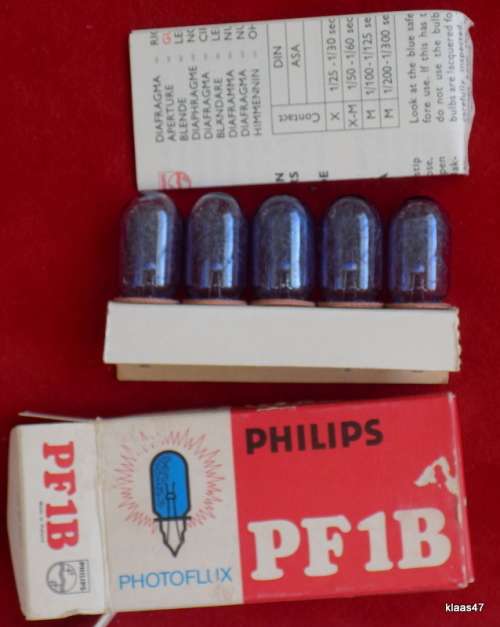 Philips - Photoflux - PF1B - Flash Bulbs (5)