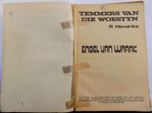 Temmers van die Woestyn - Engel van Wraak - No. 2 - R Hendriks