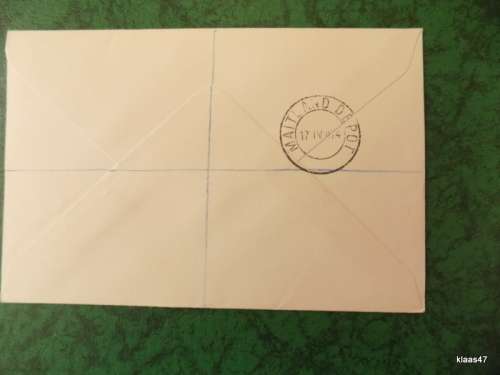 Tristan da Cunha - 1974 - Penguin - Envelope with 2 stamps