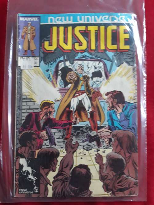 Marvel New Universe - Justice - To Protect and Serve - Vol 1 No12 - 1987