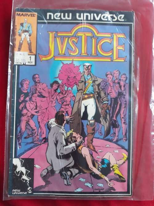 Marvel New Universe - Justice - Vol 1 No 1 - 1986