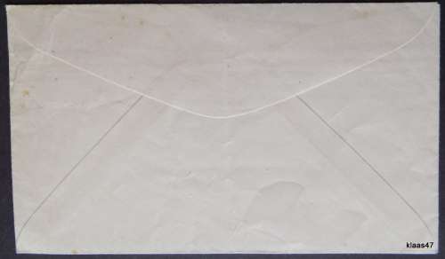 Parow Civic and Welfar Ass. Address to Councillor Dr Envelope - Post Mark  4-VIII-1953 -