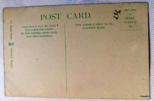Post Card - The Knight Series No.842 - Moving a Japanese Household - Not postally used