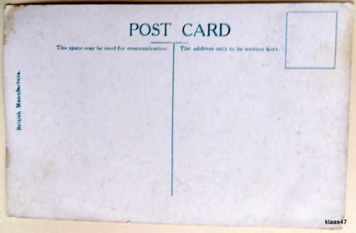Rhodes` Memorial, Groote Schuur, near Cape Town.  Vintage British Manufacture Post Card -.