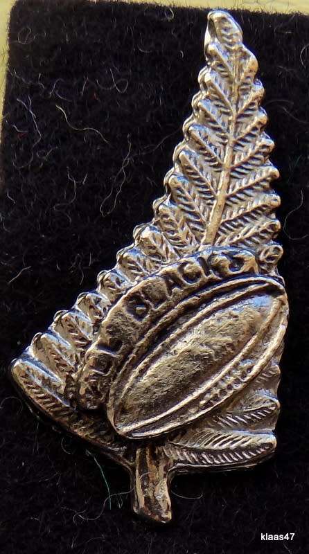 Vintage All Blacks Rugby stick pin badge