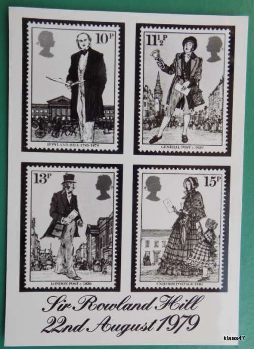 GB - Sir Rowland Hill - 1979 - Photo Essay  - 148x94mm