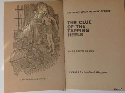 The Nancy Drew Series - No 17 - The Clue of the Tapping Heels - Carolyn Keene Hardcover 1972