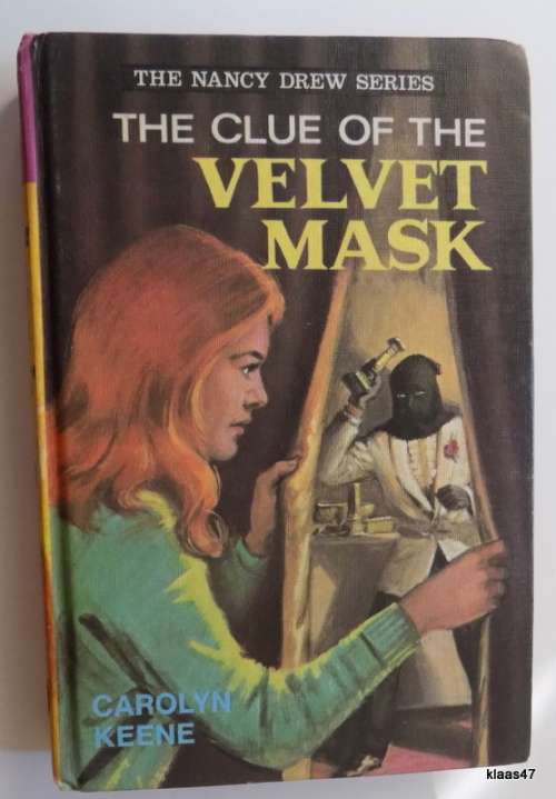 The Nancy Drew Series - No  33 - The Clue of the Velvet Mask - Carolyn Keene Hardcover 1974
