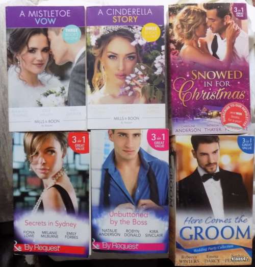 6 x Mills and Boon - Three Books in One (3-in-1) By Request