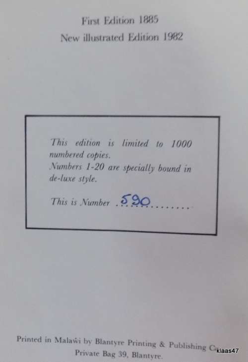 The Shire Highlands - John Buchanan - New Illustrated Edition 1982 - (No. 590 of 1000)