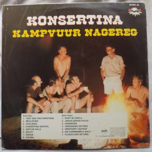 Konsertina Kampvuur Nagereg - Verskillende Kunstenaars - DYNA 22 - Some scratches