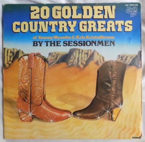 20 Golden Country Greats of T Wynette and K Kristofferson - By the Sessionmen - MW70022 - Some scrat