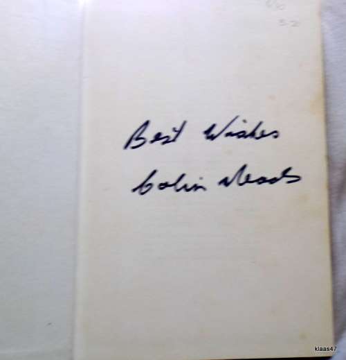 Colin Meads  All Black - Alex Veysey - Hardcover - Signed Copy