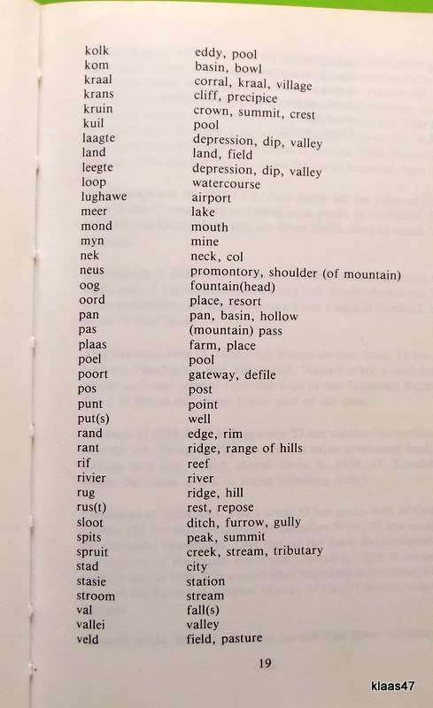 A Dictionary of Southern African Place Names - P E Raper - Hardcover - Second Edition